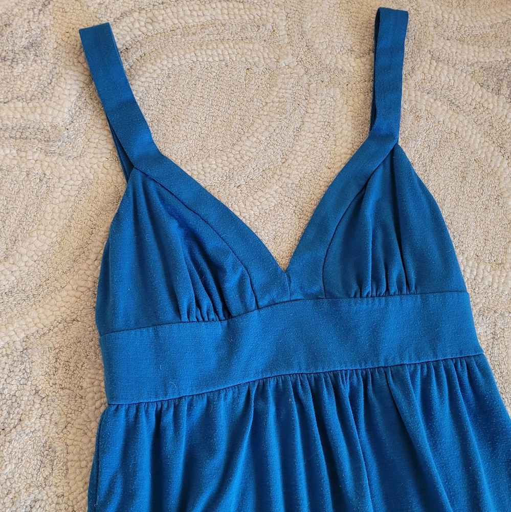 Blue Sundress/Coverup - Picture 2 of 5